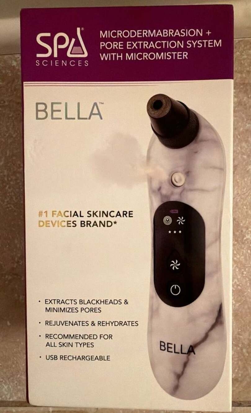 Spa Sciences BELLA Microdermabrasion + Pore Extraction System with Micromister
